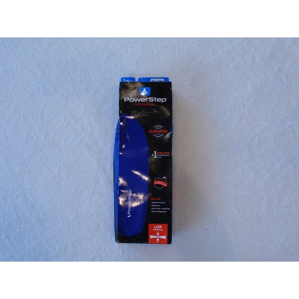 Powerstep‎ Support Insoles W 5 - 5.5 / M 3 - 3.5 - OPEN BOX Arch Support Plantar